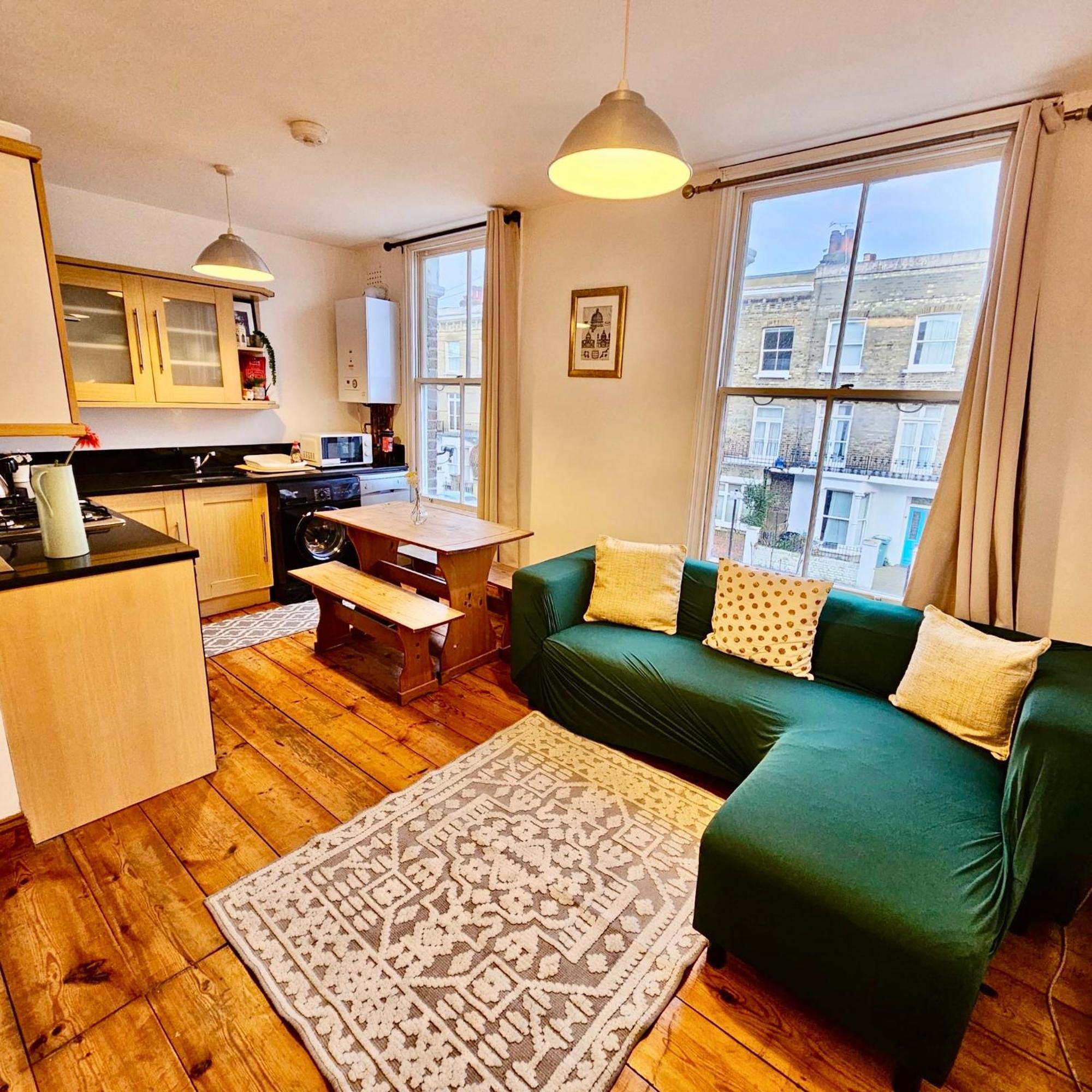 Lovely 1 Bed Apartment 2 Min To Station Londyn Zewnętrze zdjęcie